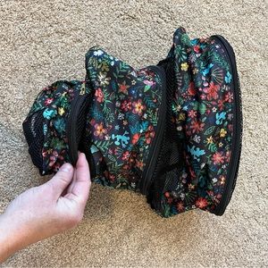 Disney and jujube limited amour des fleurs packing cubes